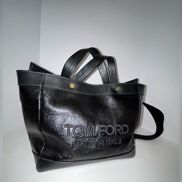 Tom Ford Coated Denim Mini Tote - Picture 1 of 8